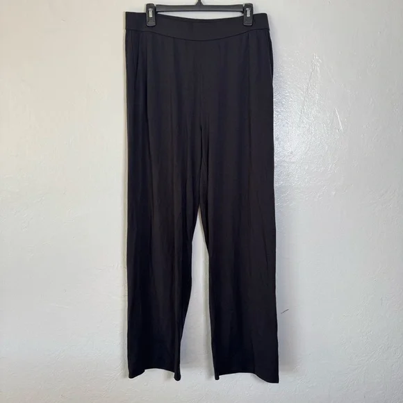 Eileen Fisher Stretch Jersey Knit Straight Pant New - Picture 4 of 15